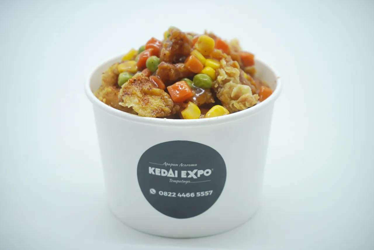 Rice Bowl Ayam Saus Barbeque